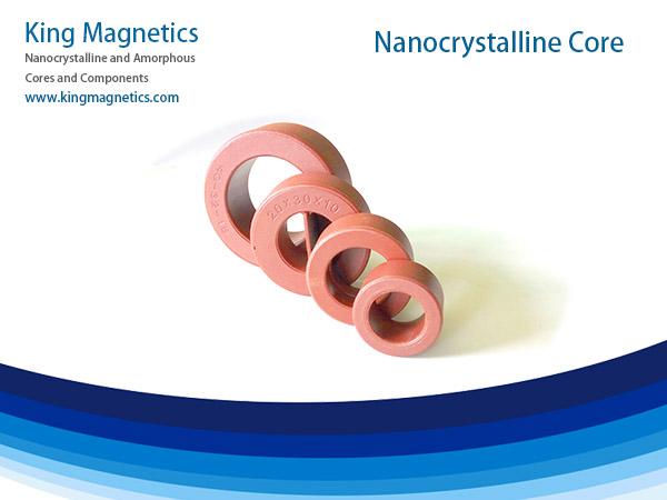 Re Magnetics Nanocrystalline ed il centro amorfo di toroide